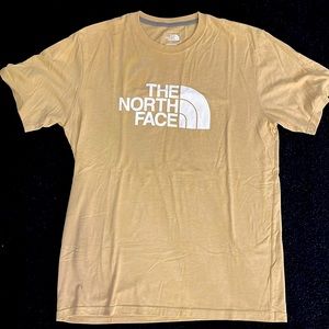 Men’s, Standard fit, medium, sand colored t-shirt by The North Face
